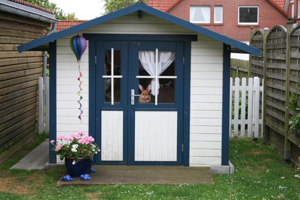 Ferienwohnung Kiebitznest บอร์คุม ภายนอก รูปภาพ